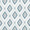 Aegean - Aqua & Teal Abstract & Geometric,Diamonds Upholstery Fabric 54 Inches"